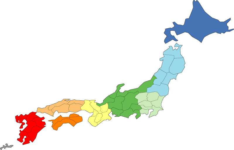 日本列島は 龍の形をしている