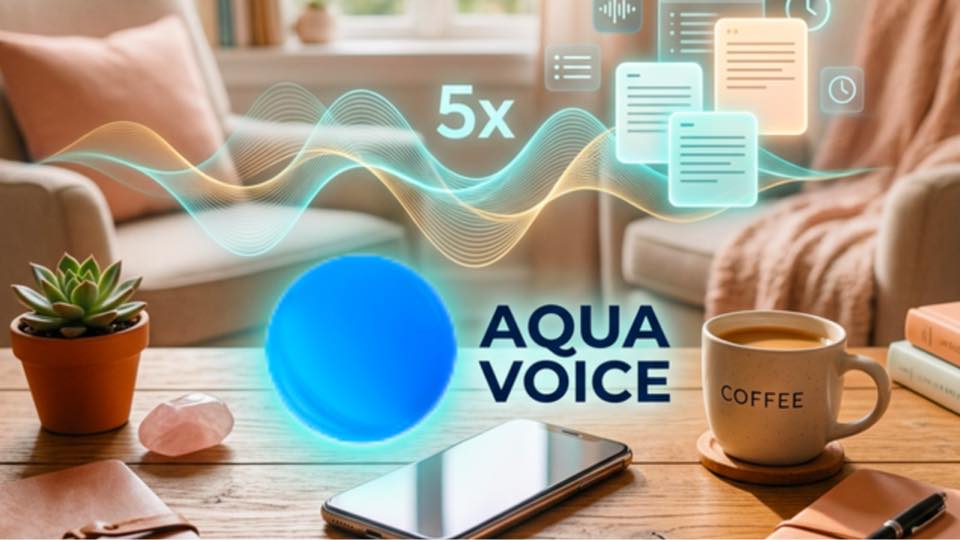 【Aqua Voiceの始め方・使い方】作業効率5倍の神ツール！もうタイピングに戻れない！